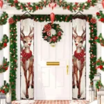 Christmas Hanging Door Banner Merry Christmas Decoration for Home - Image 15