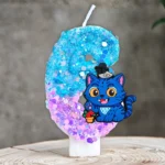 Hot Kpop Demon Hunters Theme Candle 3D Number 0-9 Kids Birthday Cake Decoration Baby Shower Anime Party Accessories Gifts - Image 29
