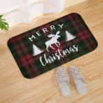 Christmas Door Mat Santa Claus Outdoor Carpet Merry Christmas Decorations For Home - Image 6