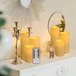 4-144 units/set of waterproof indoor flameless LED candle lights, Christmas, home decoration, wedding holiday decoration - Image 9