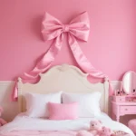 1pcs Bow Decor Large Bow for Room, Coquette Giant Ribbon Tie for Christmas Birthday Wedding Party Backdrop Wall Decor - Image 7