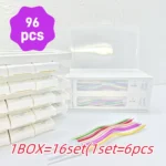 6/12/48pcs/1case Birthday Candles Spiral Cake Candles Long Thin Cake Candles For Wedding Party And Cake Decoration - Image 45