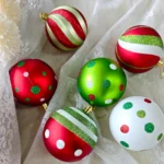 34/12/9pcs Grinch Christmas Ball Decorations Green Monster Xmas Tree Ornaments Green Painted Xmas Ball Set Christmas Home Decor - Image 37