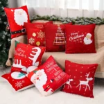 Christmas Cushion Cover Decoration Home Santa Decorations - Image 4