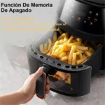 LCD screen Tactil Regulación Air Fryer 8L Large capacity Smart nonstick pot oil free fryer oven French fries roast chicken fryer - Image 3