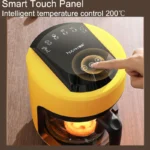 2025 Multifunctional 220V air fryer household transparent visualization fully automatic air fryer small capacity electric fryer - Image 4