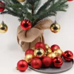 24Pcs 3/4/6CM Christmas Balls Big Ball Christmas Tree Pendant Ornaments for Party Decor - Image 3
