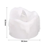 Flameless Flickering LED Tea Lights with Timer 6 Hours On & 18 Hours Off in 24Hours Cycle Automatically LED Votive Candles Light - Image 13