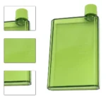 Flat Bottle Portable Stylish Drink Bottle BPA Free Water Bottle 350ml/420ml Book Drink Water Bottle For Sports Travel School - Image 9