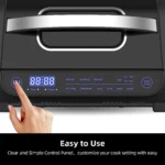 TopStrong 8 in 1 6L Capacity Touch Control Electric Hot Air Fryer Grill - Image 4