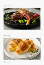 7L Electric Air Fryer Smart Multi-function Hot Convection Oven LED Touch Control 1400W Visible Window Deep Fryer without Oil - Image 11