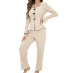 Sleepwear Women Pajama Set Woman Women's Home Clothes Trousers Sets Women's Pajamas - Image 5