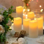 9-180pcs LED Candles with Flickering Flameless Candles Battery Operated Pillar Candles Wedding Decoration Candlelight Christmas - Image 9