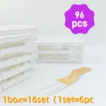 6/12/48pcs/1case Birthday Candles Spiral Cake Candles Long Thin Cake Candles For Wedding Party And Cake Decoration - Image 44