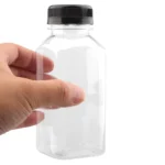 Plastic Juice Bottle 250ml/350ml Empty Bottle with Caps for Juicing Drinks Smoothies - Image 2