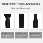 2000W-2800W Pet Hair Dryer, 35°C and 65 °C, Speed: 50m/s ~ 100m/s, Stepless Adjustable, 2.5M Extendable Hose, 3 Nozzles - Image 6