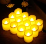 4PCS Christmas LED Candles, Flameless Flickering Electronic Tea Lights,Santa Claus Projection Night Light for Holiday Home Decor - Image 16