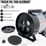 VickyHome Pet Dog Cat Grooming Hairdryers Professional 2800W Variable Speed Powerful Efficient Hair Fur Blower Dryer,3 Nozzles - Image 3