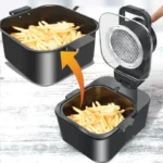 9L Multi functional Home Smart Air Fryer with Large Capacity Touch Screen Reservation Non stick Inner Perspective Oven - Image 5