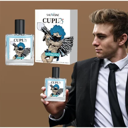 Cupid Cologne Men's Perfume Lasting Charm Temptation Body Spray 50ml Ambergris Portable Perfume