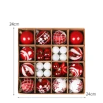 36pcs Christmas Ball Christmas Tree Decoration Ornaments for Home Decor - Image 11
