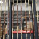 90x220CM 31 Vintage Natural Wood and Bamboo Beaded Door Curtain for Bath Bedroom Porch Doorway - Image 6