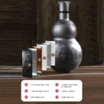 500ml Gourd Water Bottle Stainless Steel Thermal Insulation Cup Leakproof Double-Layer Insulated Cup for Women Men - Image 7