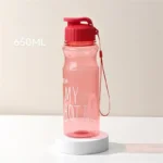 Gift Plastic Water Bottle Large Capacity Sports Kettle Wholesale Transparent Cold Water Cup Outdoor Portable 550ml - Image 15