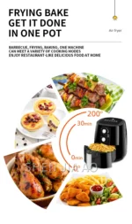 6.5L Air Fryer TC-JD01A Household Large Capacity Electric Fryer Smart Multi-function Oven Kitchen Baked Egg Tart/Roast Chicken - Image 11