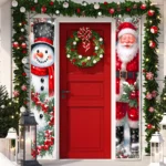 Christmas Hanging Door Banner Merry Christmas Decoration for Home - Image 4