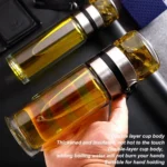 Glass Tea Infuser Bottle Leak-Proof Travel Mug Double Wall Tea Cup Portable Infuser Water Bottle, Water Separation Tea Bottle - Image 14