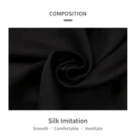 Women's Pajamas Set Satin Sleepwear Button Down Tops and Shorts Pajama 2 Piece Suit Pyjama - Image 8