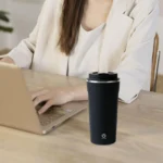 Electric Protein Shaker Bottle Coffee Cup Blender Self Stirring 400ml Smart - Image 3