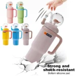 24oz Stainless Steel Whale Fountain Tumbler with Handle Whale Water Cups for Kids Teens and Adults - Image 10