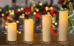 9-180pcs LED Candles with Flickering Flameless Candles Battery Operated Pillar Candles Wedding Decoration Candlelight Christmas - Image 15