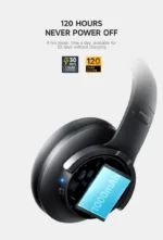 Picun B8 Bluetooth Headphones 120H Playtime Headset Wireless Bluetooth 3EQ Mode Low Latency Hands-Free Calls Over Ear Headphones - Image 10
