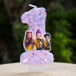 Kpop Demon Hunters Theme Candle 3D Number 0-9 Kids Birthday Cake Decoration Baby Shower Anime Party Accessories Supplies - Image 29