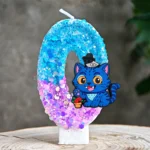 Hot Kpop Demon Hunters Theme Candle 3D Number 0-9 Kids Birthday Cake Decoration Baby Shower Anime Party Accessories Gifts - Image 24
