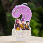 Hot Kpop Demon Hunters Theme Candle 3D Number 0-9 Kids Birthday Cake Decoration Baby Shower Anime Party Accessories Gifts - Image 3