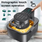 9L Multi functional Home Smart Air Fryer with Large Capacity Touch Screen Reservation Non stick Inner Perspective Oven - Image 2