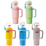 24oz Stainless Steel Whale Fountain Tumbler Whale Water Cups for Kids Teens and Adults - Image 12