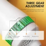 Pet Hair Dryer 2 with Slicker Brush Grooming for Cat and Dog Brush Professional Home Grooming Furry Drying Portable Dog Blower - Image 4