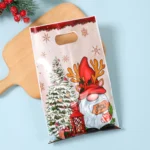 10/25/50pcs Christmas Cute Gift Bags Christmas Party Decoration 2025 Xmas Santa Claus Handbags - Image 6