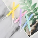 6/12/48pcs/1case Birthday Candles Spiral Cake Candles Long Thin Cake Candles For Wedding Party And Cake Decoration - Image 38