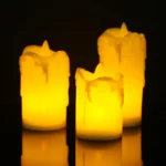 Flameless LED Votive Candles Set 100+Hour Lasting Electric Candles Battery Operated Tealight - Image 29