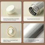 120/150/180ml mini 316 Stainless Steel Portable Thermos Cup Vacuum Thermal Insulation Pocket Cup Small Water Bottle for Espresso - Image 6