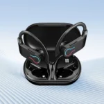 Wireless Earbuds with Earhooks Built-in Mic Headphones BT 5.3 Waterproof Headset for Sports Running Workout Gym - Image 3