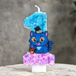 Hot Kpop Demon Hunters Theme Candle 3D Number 0-9 Kids Birthday Cake Decoration Baby Shower Anime Party Accessories Gifts - Image 25