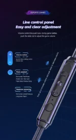 Gaming Earbud Gamer Headphone With Dual Microphones Typec&3.5mm In-ear Earphones HiFi Stereo Headsets Sport with Mic for Samsung - Image 21