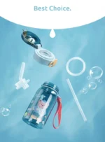 400ml Kids Water Sippy Cup With Straw Cartoon Water Bottles Outdoor Portable Drink Bottle Children's Lovely Cup Leakproof Water - Image 14